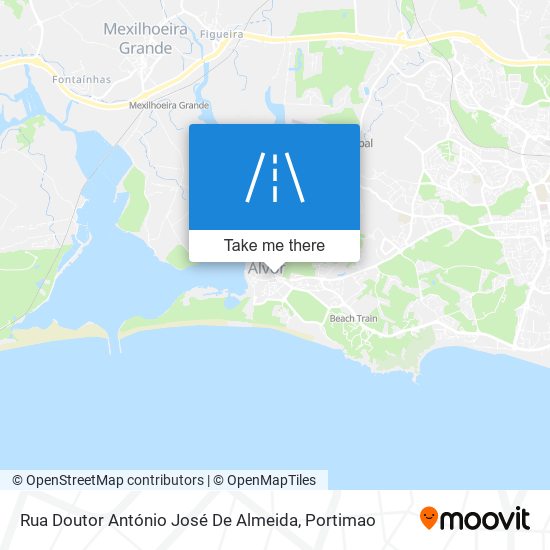 Rua Doutor António José De Almeida map