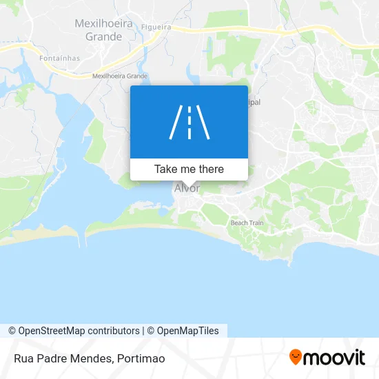 Rua Padre Mendes map