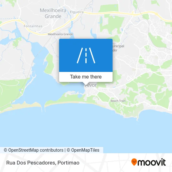 Rua Dos Pescadores map