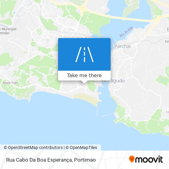 Rua Cabo Da Boa Esperança map