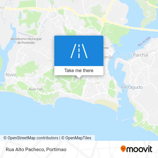 Rua Alto Pacheco map