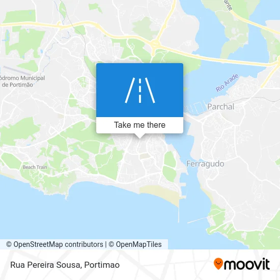 Rua Pereira Sousa map