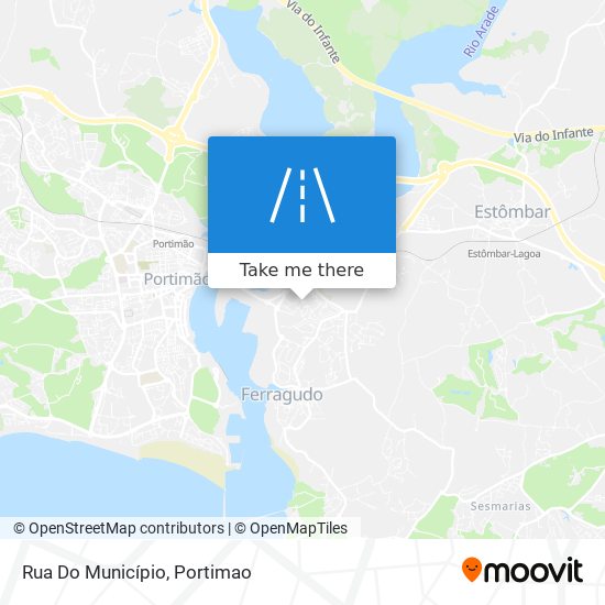 Rua Do Município map