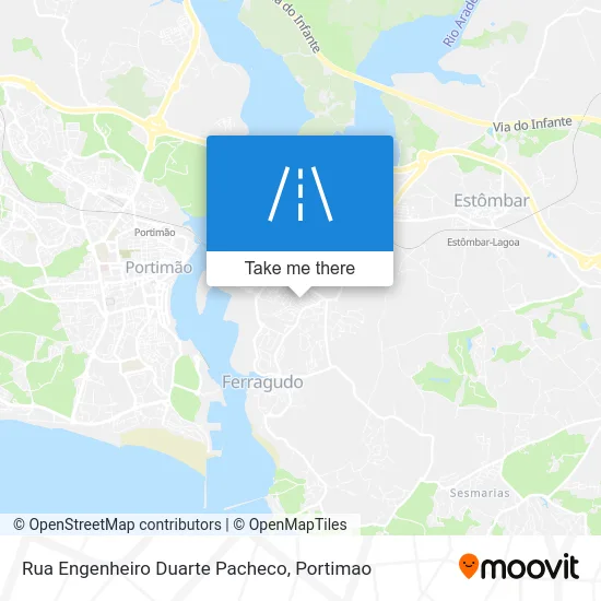 Rua Engenheiro Duarte Pacheco map
