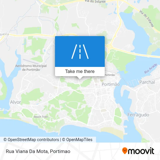 Rua Viana Da Mota map