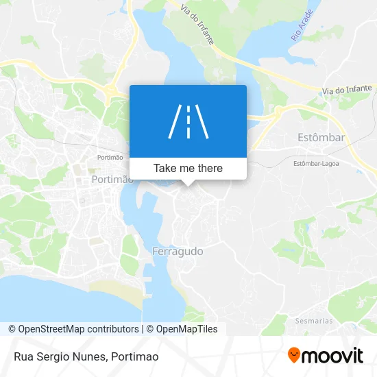 Rua Sergio Nunes map