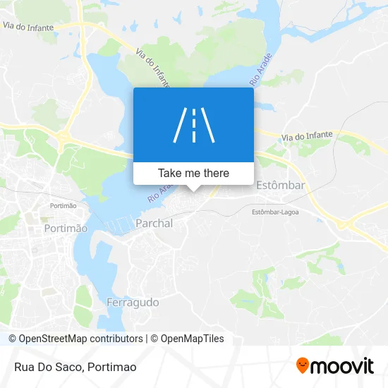 Rua Do Saco map