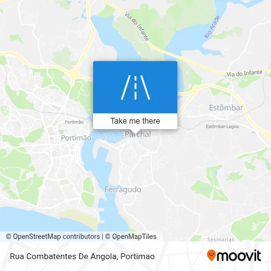 Rua Combatentes De Angola map