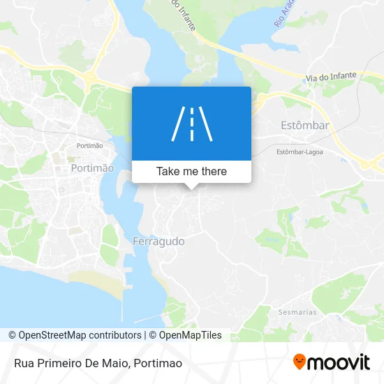 Rua Primeiro De Maio map