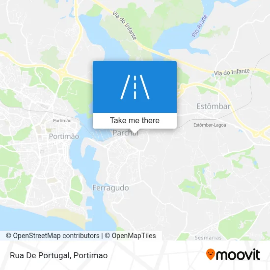 Rua De Portugal map