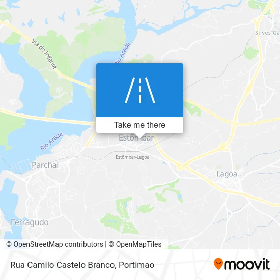 Rua Camilo Castelo Branco map