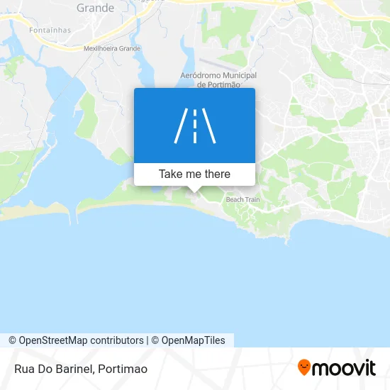 Rua Do Barinel map