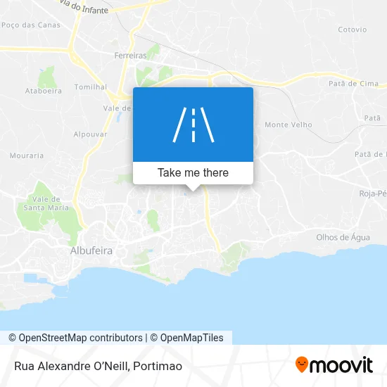 Rua Alexandre O’Neill map