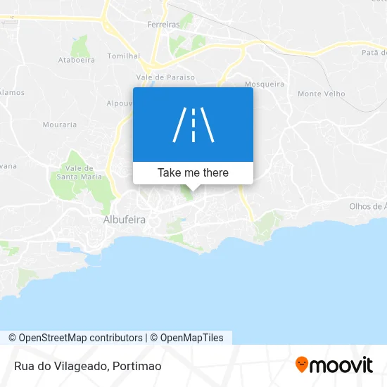 Rua do Vilageado map