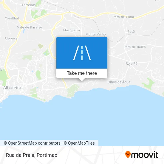 Rua da Praia map