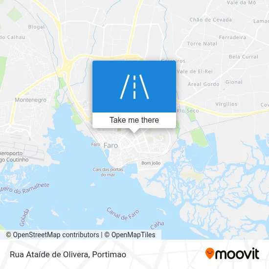 Rua Ataíde de Olivera map