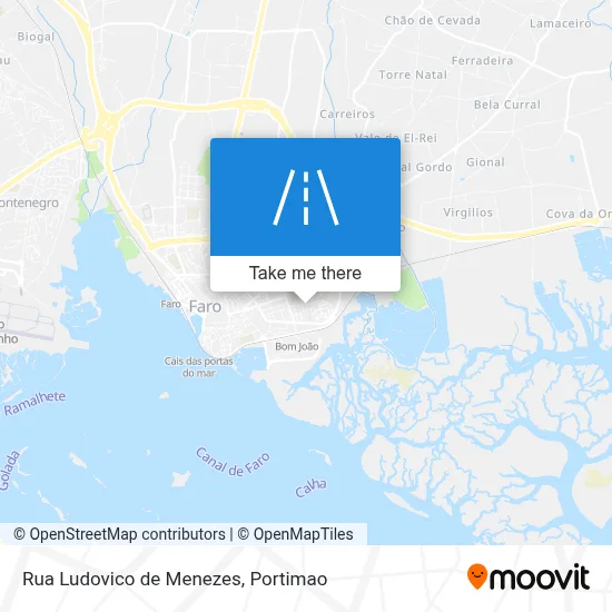 Rua Ludovico de Menezes map