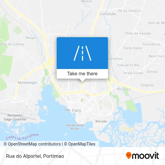 Rua do Alportel map