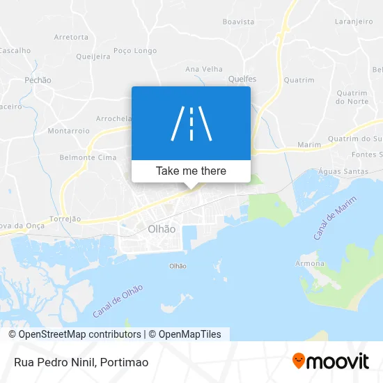 Rua Pedro Ninil map