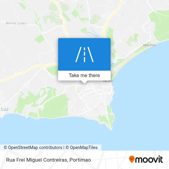 Rua Frei Miguel Contreiras map