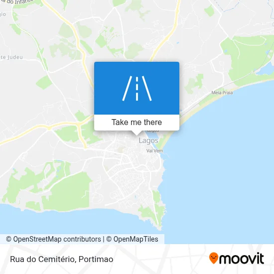 Rua do Cemitério map
