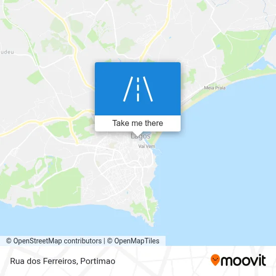 Rua dos Ferreiros map