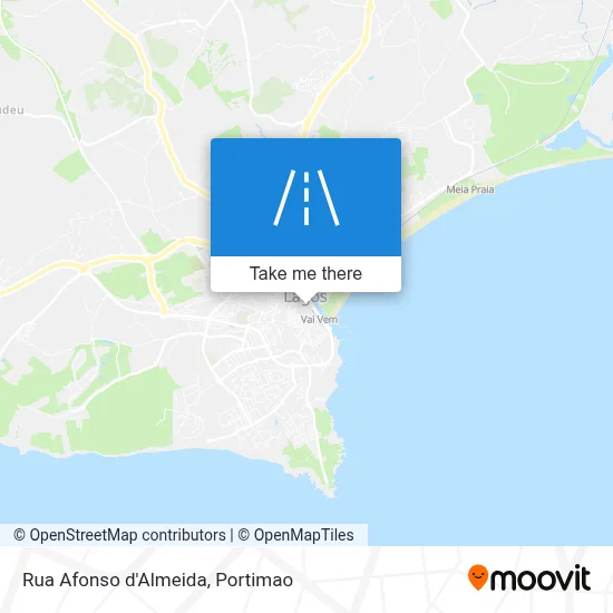 Rua Afonso d'Almeida map