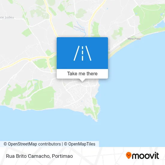Rua Brito Camacho map