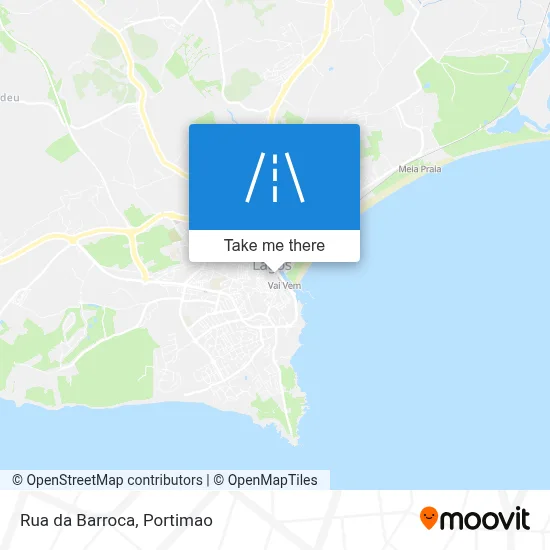 Rua da Barroca map