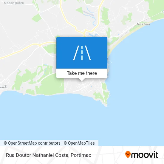Rua Doutor Nathaniel Costa map