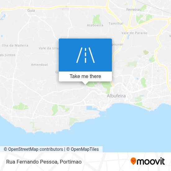 Rua Fernando Pessoa map