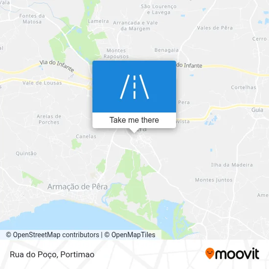 Rua do Poço map