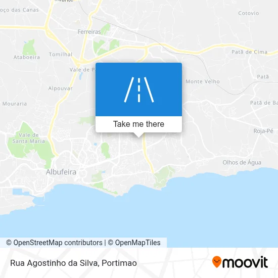 Rua Agostinho da Silva map
