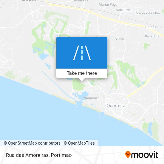 Rua das Amoreiras map