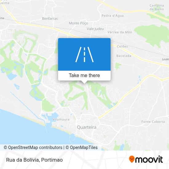Rua da Bolívia map