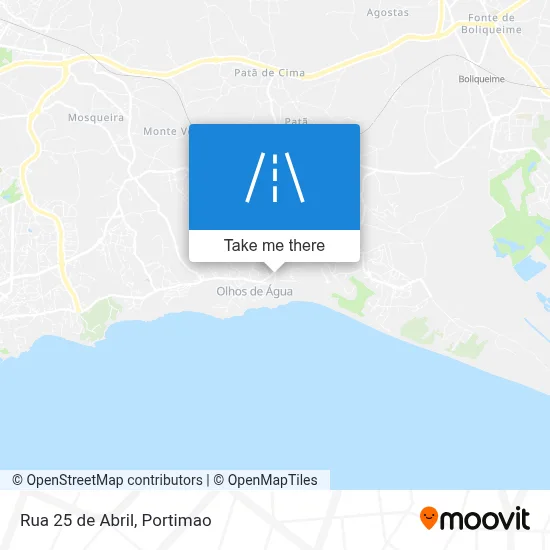Rua 25 de Abril map