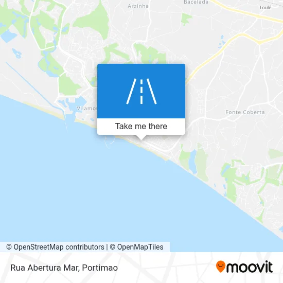 Rua Abertura Mar map