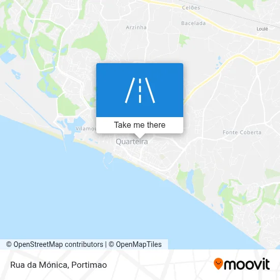 Rua da Mónica map