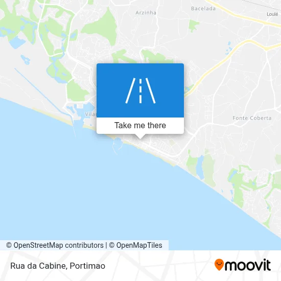 Rua da Cabine map