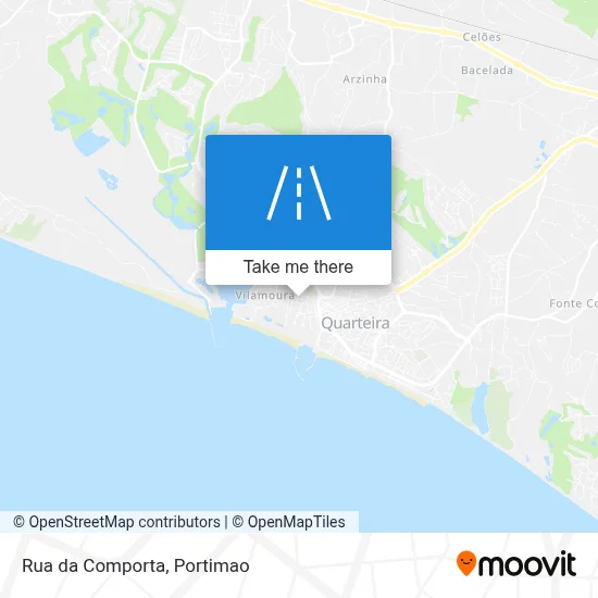Rua da Comporta map