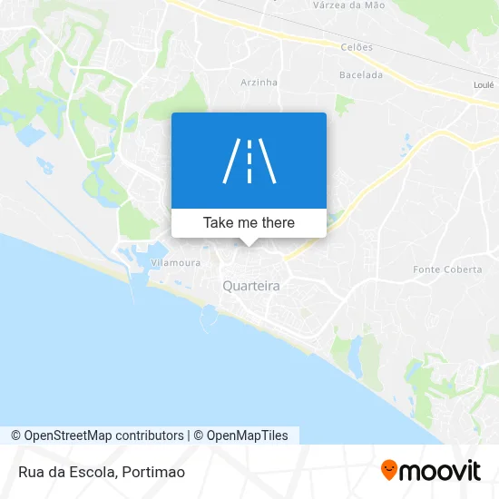 Rua da Escola map
