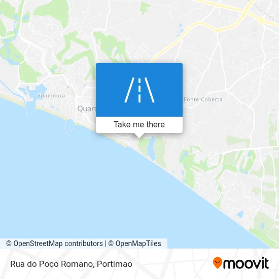 Rua do Poço Romano map