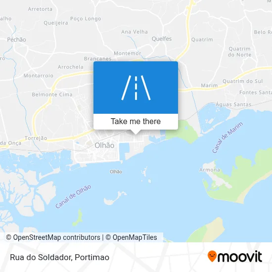 Rua do Soldador map