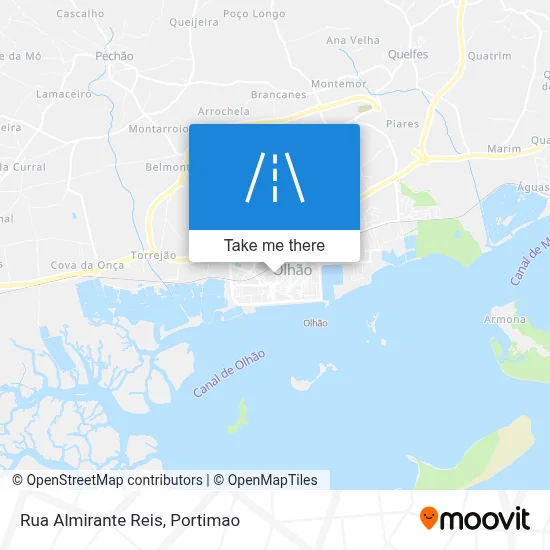 Rua Almirante Reis map