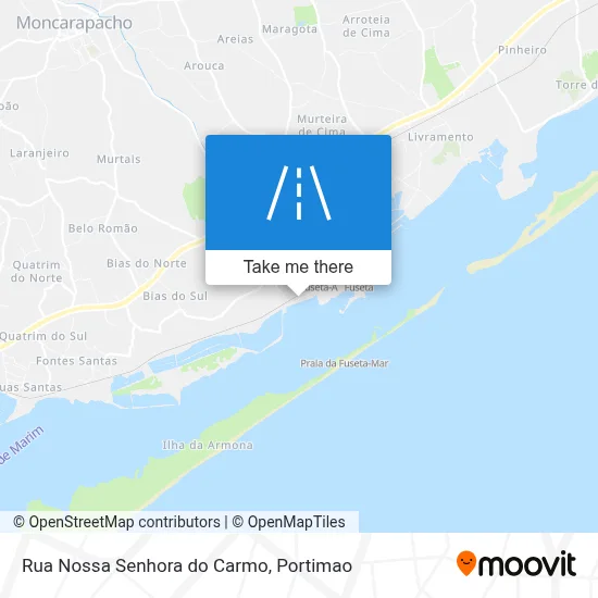 Rua Nossa Senhora do Carmo map