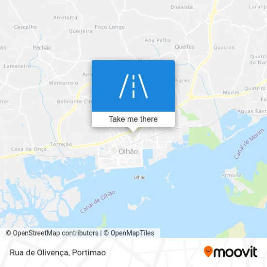 Rua de Olivença map