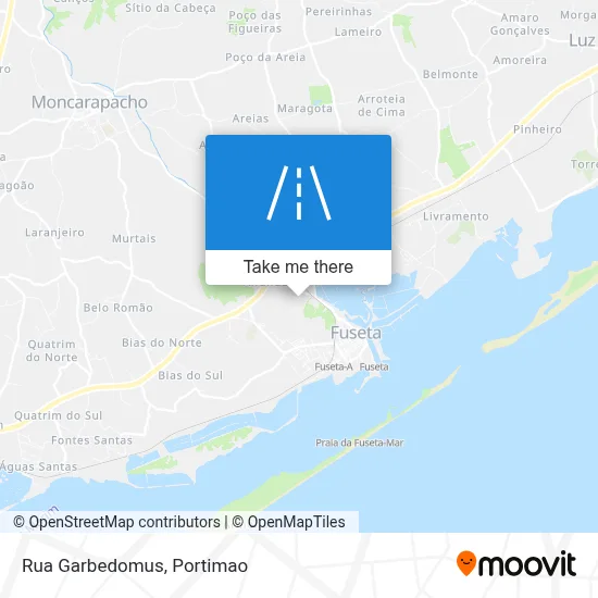 Rua Garbedomus map