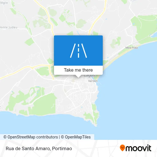 Rua de Santo Amaro map