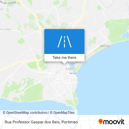 Rua Professor Gaspar dos Reis map