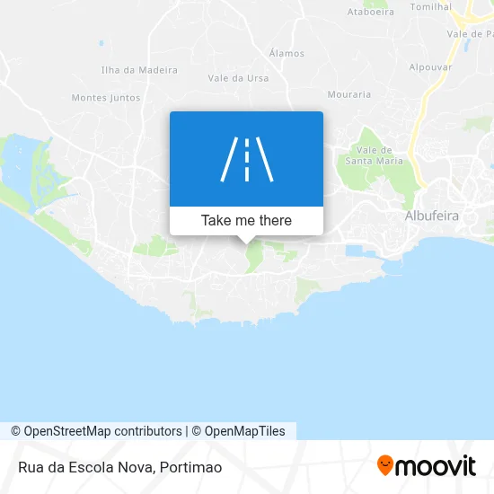 Rua da Escola Nova map